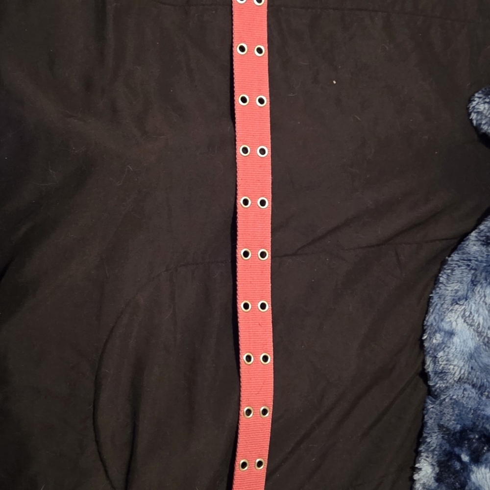 Pink Belt with Silver Eyelets, Mid 2000's Style